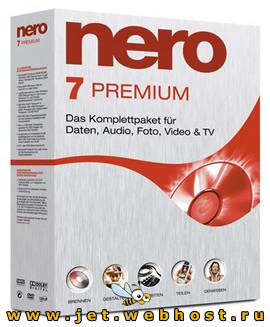 Nero Premium 7.8.5.0 RUS + Keygen