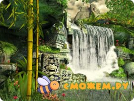 mayan waterfall